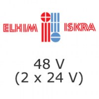 Аккумуляторные батареи Elhim-Iskra 48 V (2 X 24 V)